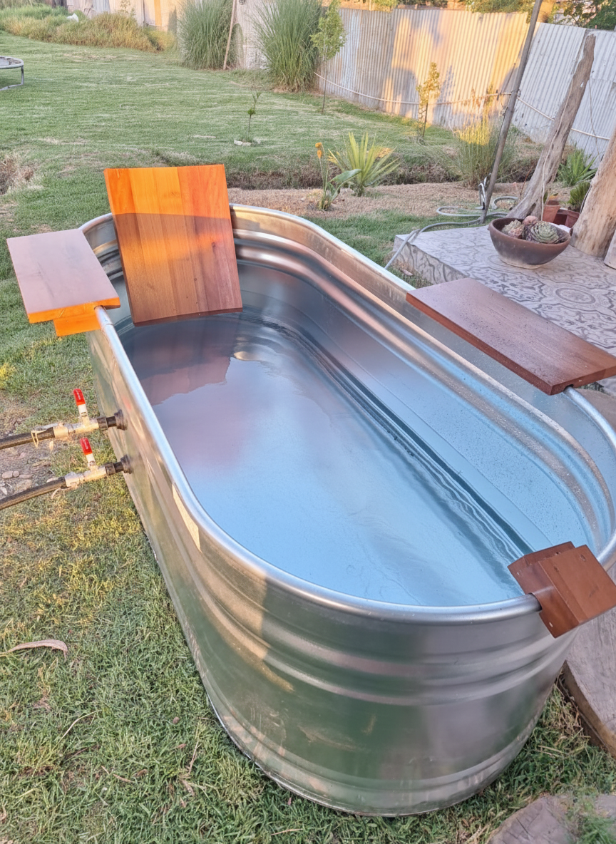 Hot tub STEEL POOL (gas)