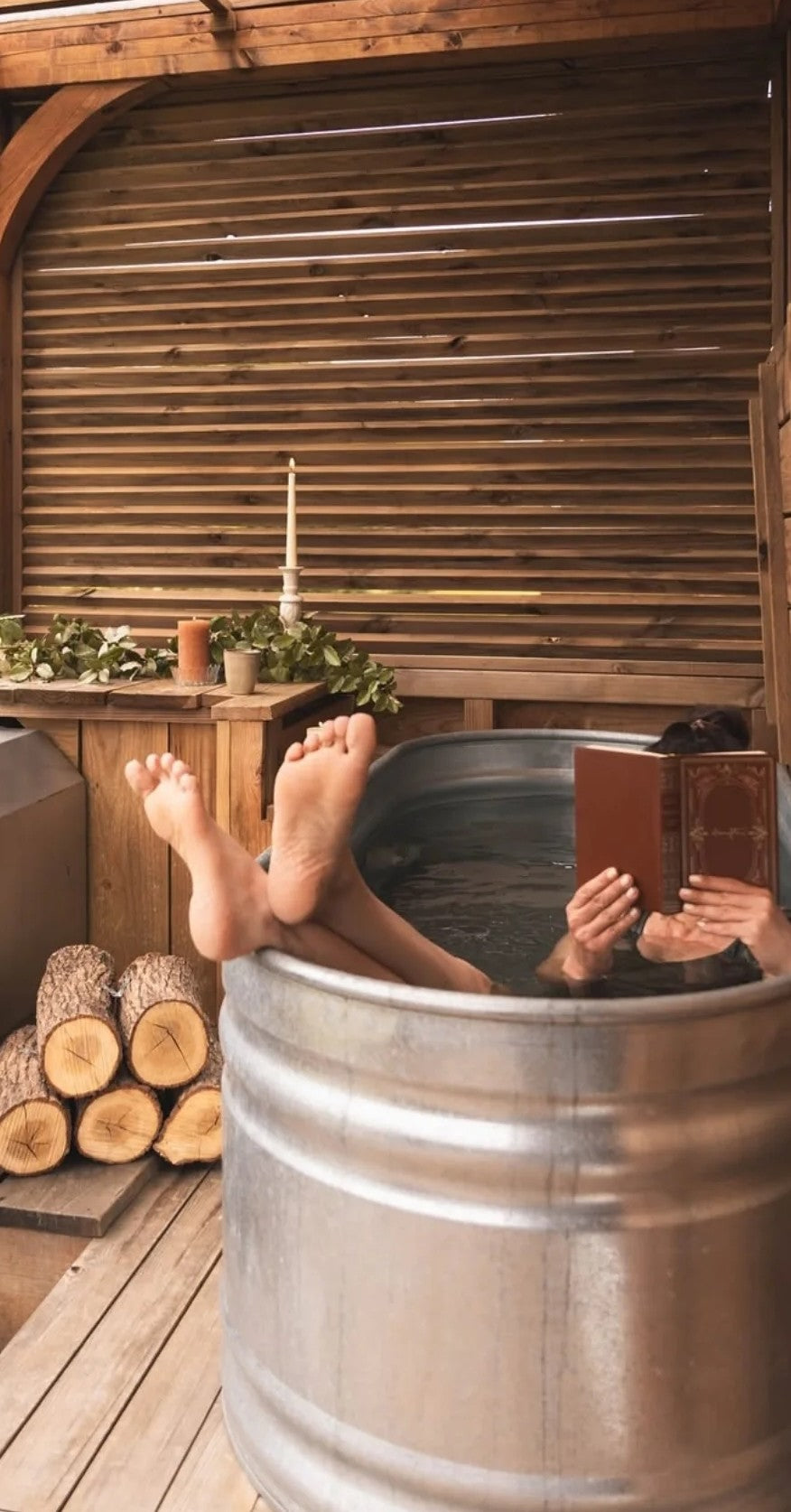 Hot tub Manantial (Leña/Pellet)