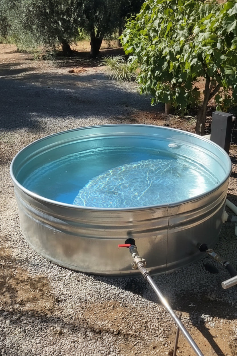 Piscina & Hot Tub Oasis Dual: Tu Spa Todo el Año (Sistema a Leña)