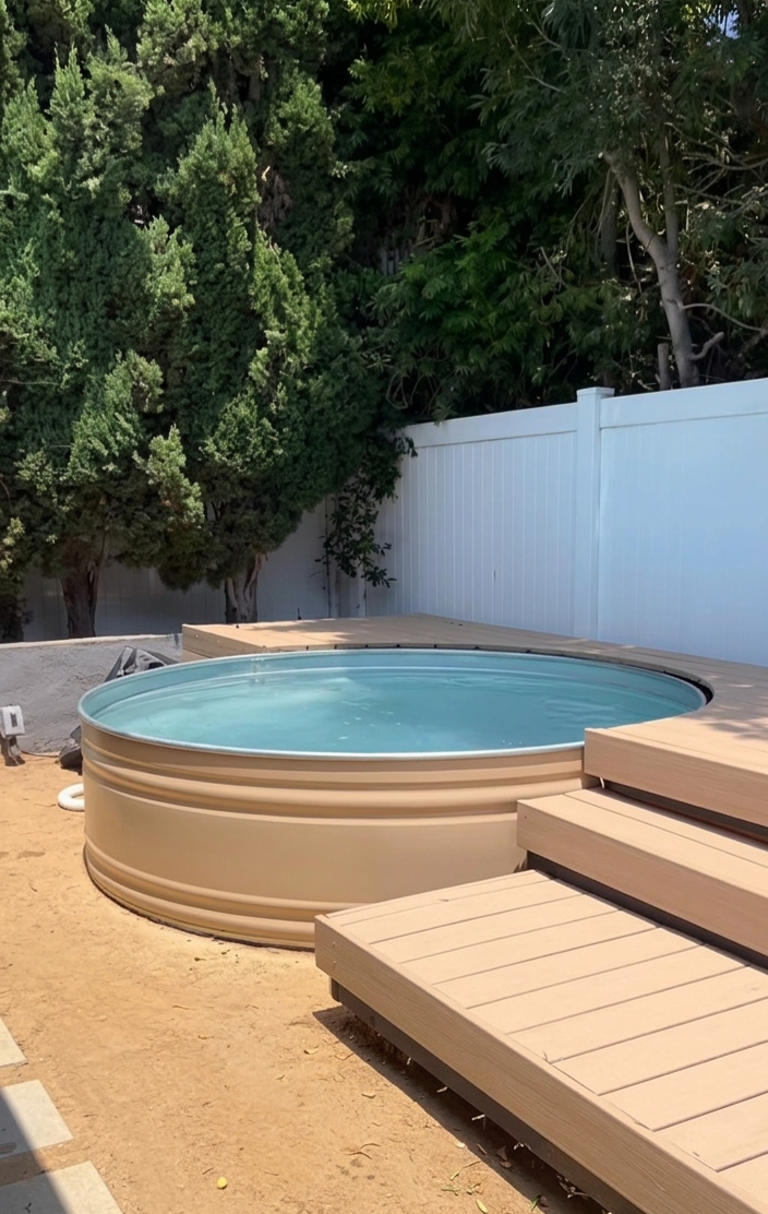 Piscina Ñahue Full Kit: Adelántate al verano y ten tu terraza lista para la temporada!