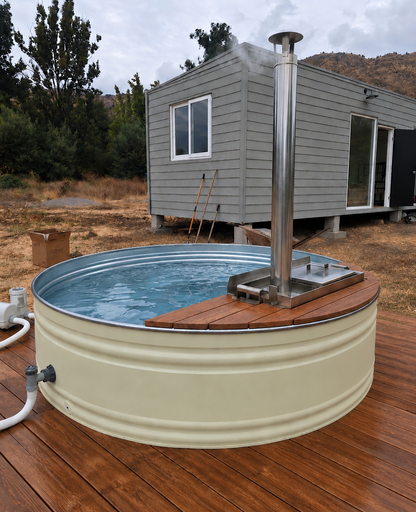 Piscina & Hot Tub Ñahue Dual: Ingeniería y dedicación Superior