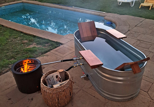 Hot Tub STEEL POOL (leña/pellet) 🔥🔥🔥🔥Cyber🔥🔥🔥🔥